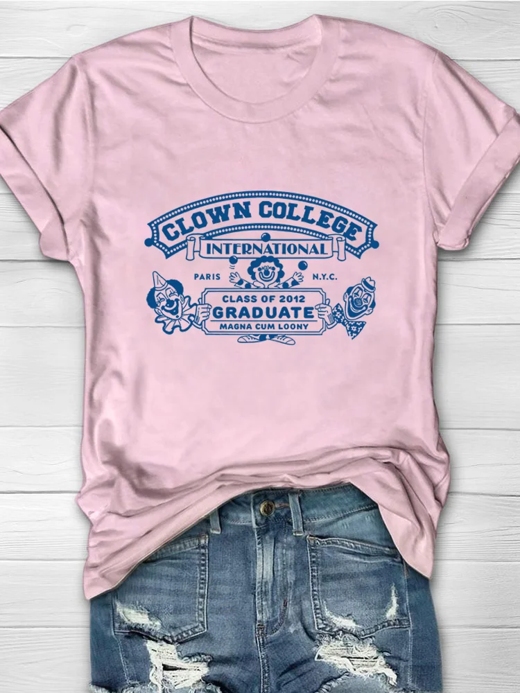 Eagerlys Clown College T-shirt Eagerlys