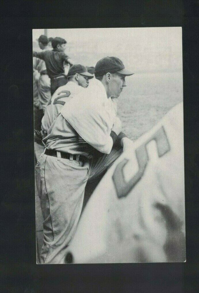 1985 TCMA Bob Feller Cleveland Indians Baseball Photo Poster painting Classics Postcard RH