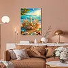 Diamond Painting -DIY Round Drill Starfish Ocean Crown