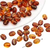 30PCS Nostalgic Coffee Beans DIY Acrylic Beads