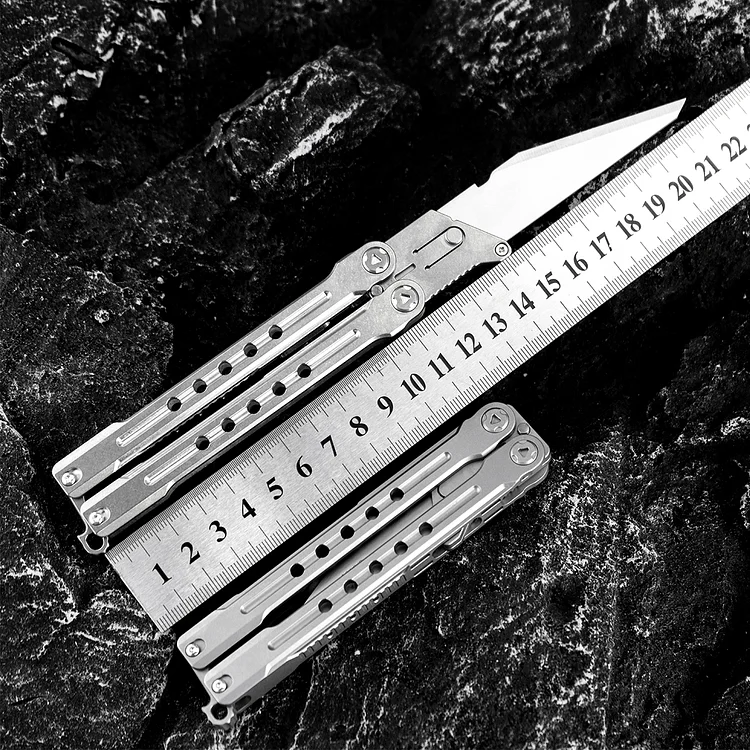 Titanium B-MAX Butterfly Knife