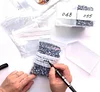 Storage Bag Transparent Ziplock Plastic Bags Can Written-tool