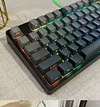 R98 side engraved hot-swappable RGB e-sports game wireless Bluetooth three-mode bottom light position mechanical keyboard
