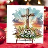 6Pcs Diamond Painting Jesus Religion Diamond Painting Greeting Card for Friends