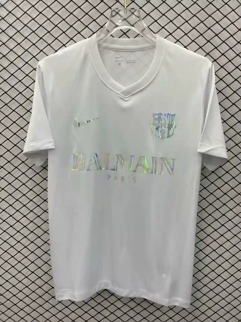 24/25 Barcelona Special Edition White Soccer Jersey