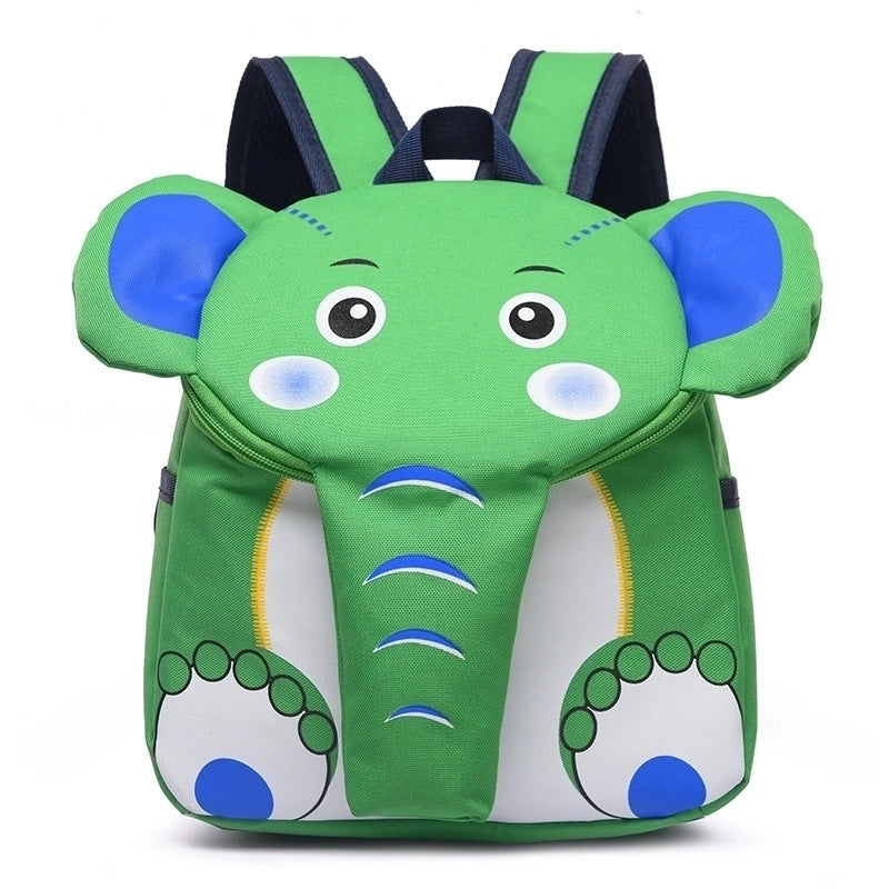 Kid’S Medium Oxford Cloth Animal Cute Square Zipper Fashion Backpack