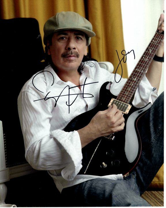 CARLOS SANTANA Autographed Signed Photo Poster paintinggraph - To John