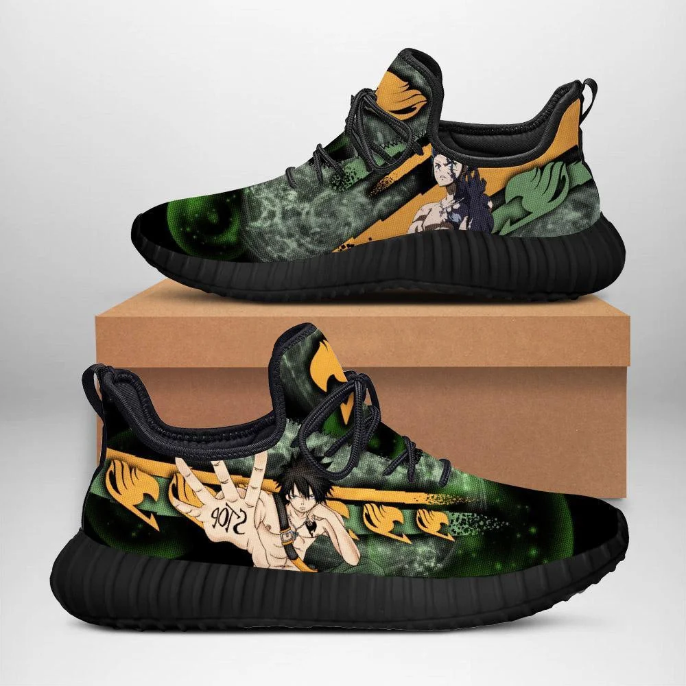 Kingofallstore - Kingofallstore - Fairy Tail Gray Reze Shoes Fairy Tail Anime Sneakers