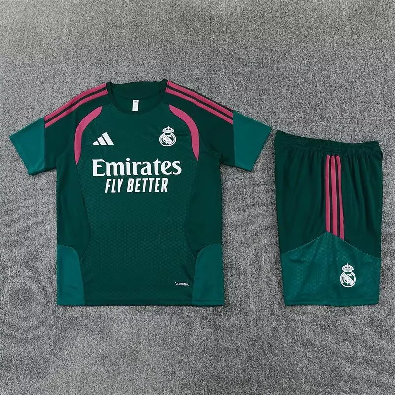 26/27 Real Madrid Green Training Kit Football