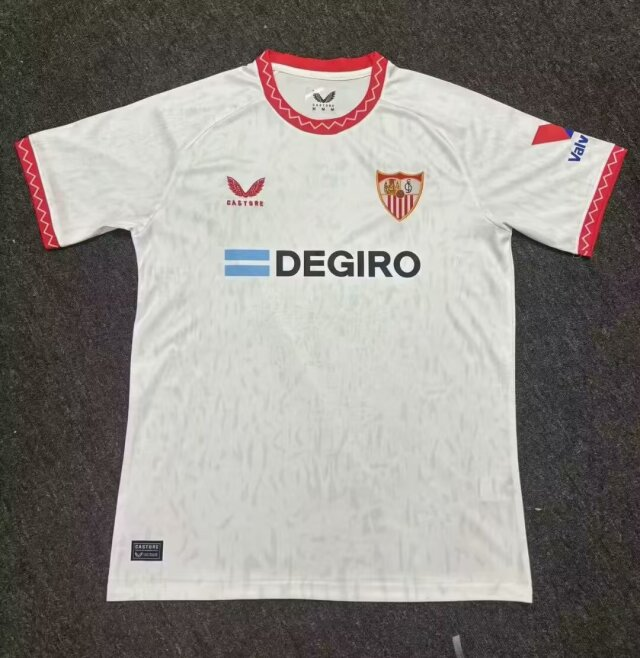 24/25 Seville Home Football Shirt Thai Quality