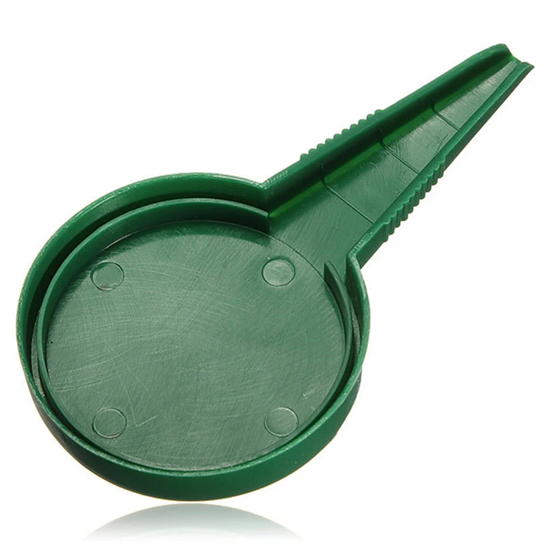 Seed Dispenser, Seed Spreaders Garden Seeder Sower with Adjustable Hole