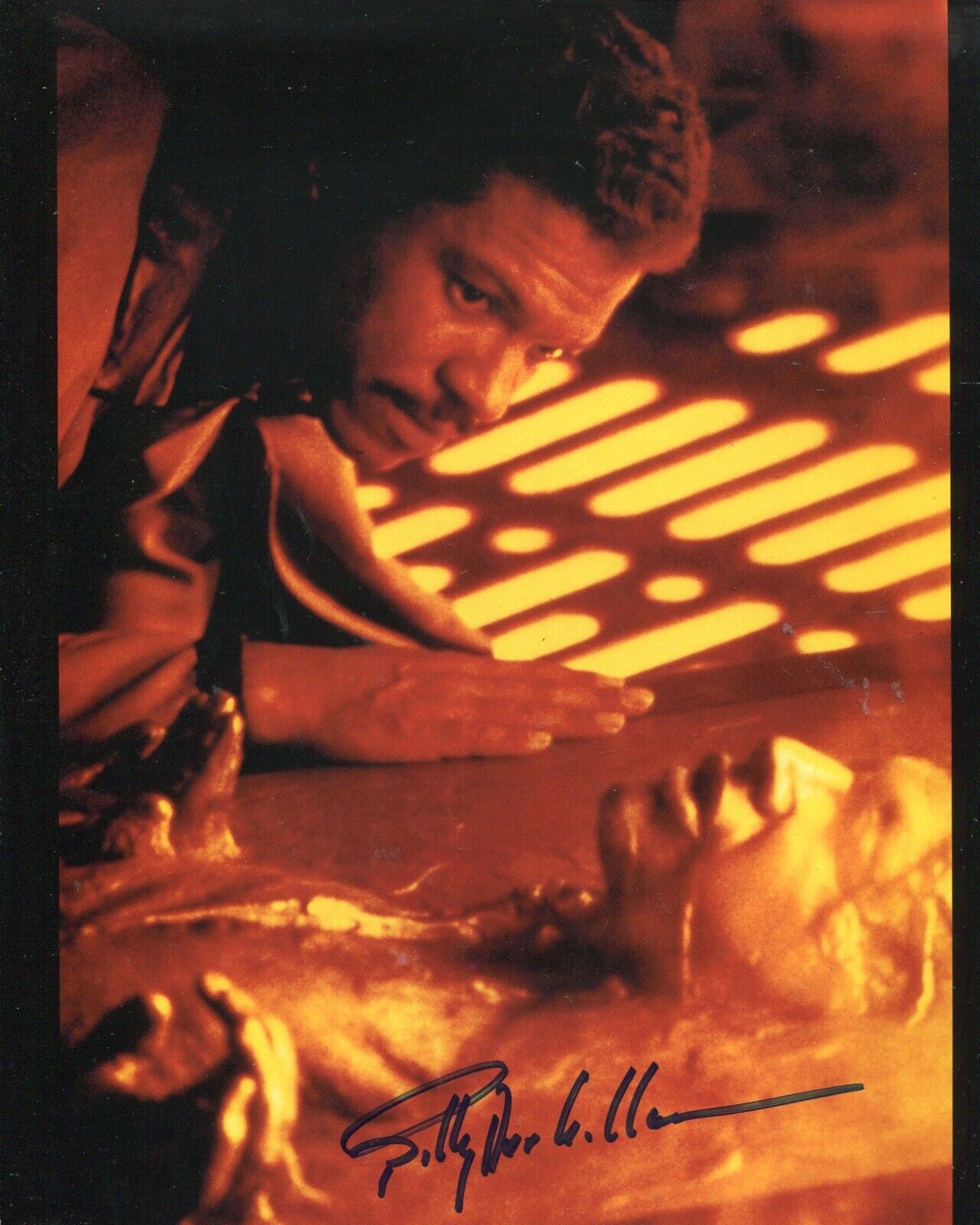 Billy Dee Williams signed RETURN OF THE JEDI 8x10 Star Wars Photo Poster painting