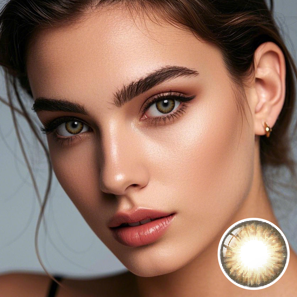 Pro HAZEL BROWN Colored Contact Lenses