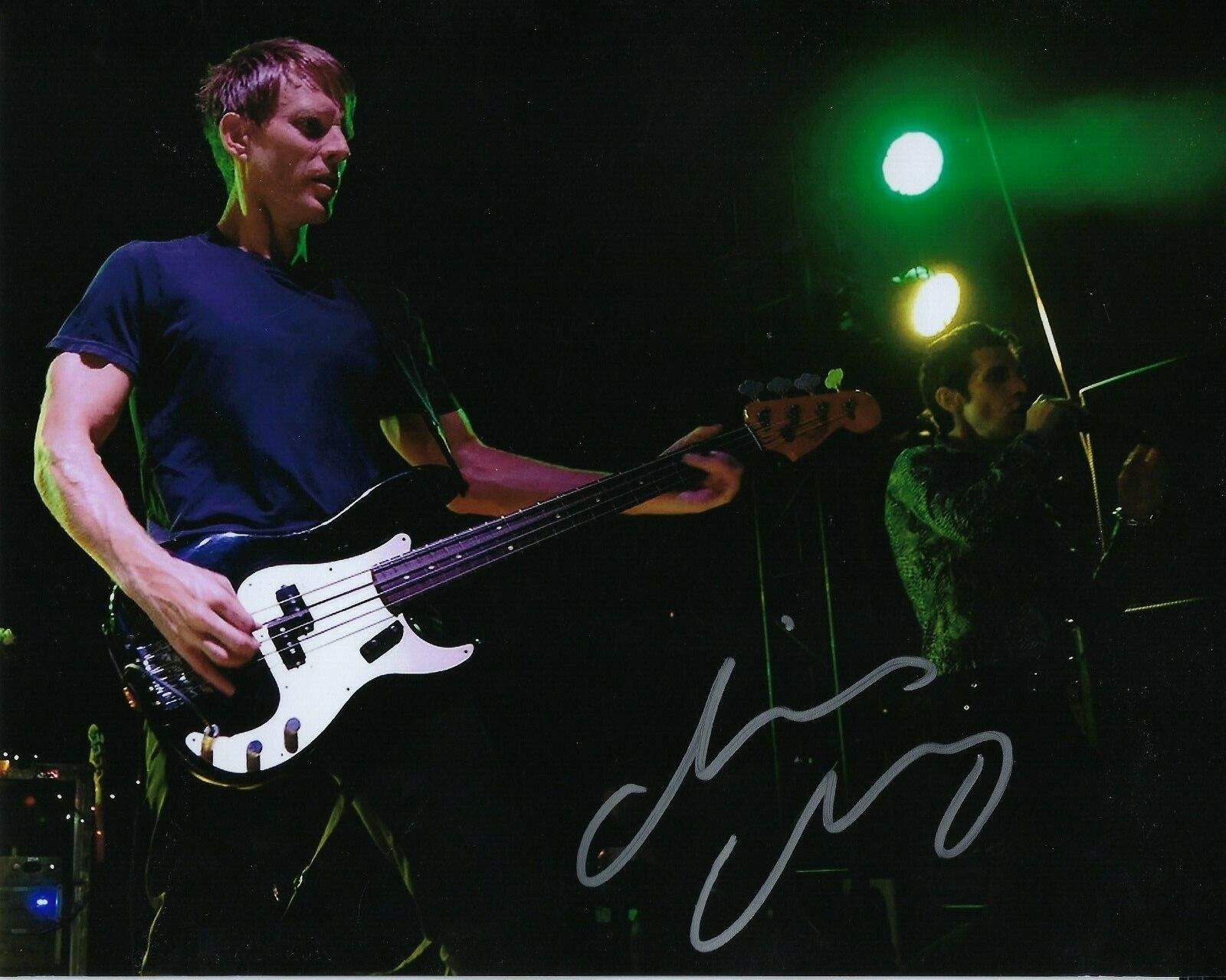 GFA Jane's Addiction Bassist * CHRIS CHANEY * Signed 8x10 Photo Poster painting C8 COA