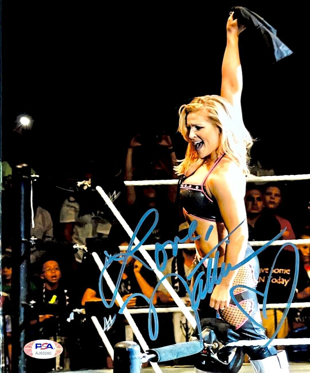 WWE NATALYA HAND SIGNED AUTOGRAPHED 8X10 WRESTLING Photo Poster painting WITH PSA DNA COA 33