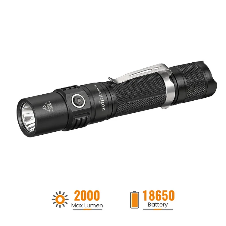 Sofirn SP31V2.0 Tactical Flashlight with Dual Switch