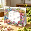 DIY 2027 Diamond Painting Calendar Art Kit Paper Desk Calendar Desktop Decoration Craft Kit