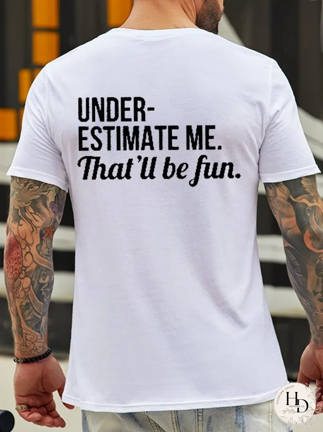 Subestimame Camisas y tops de hombre