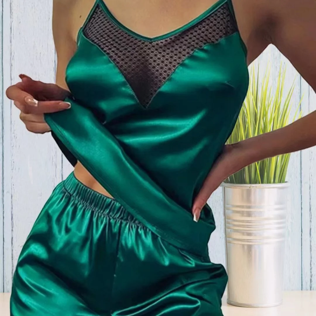 Churchf The New Sexy Underwear Seduction Home Clothes Two Sets Of Sexy Lace Jaice Pajamas Crazy