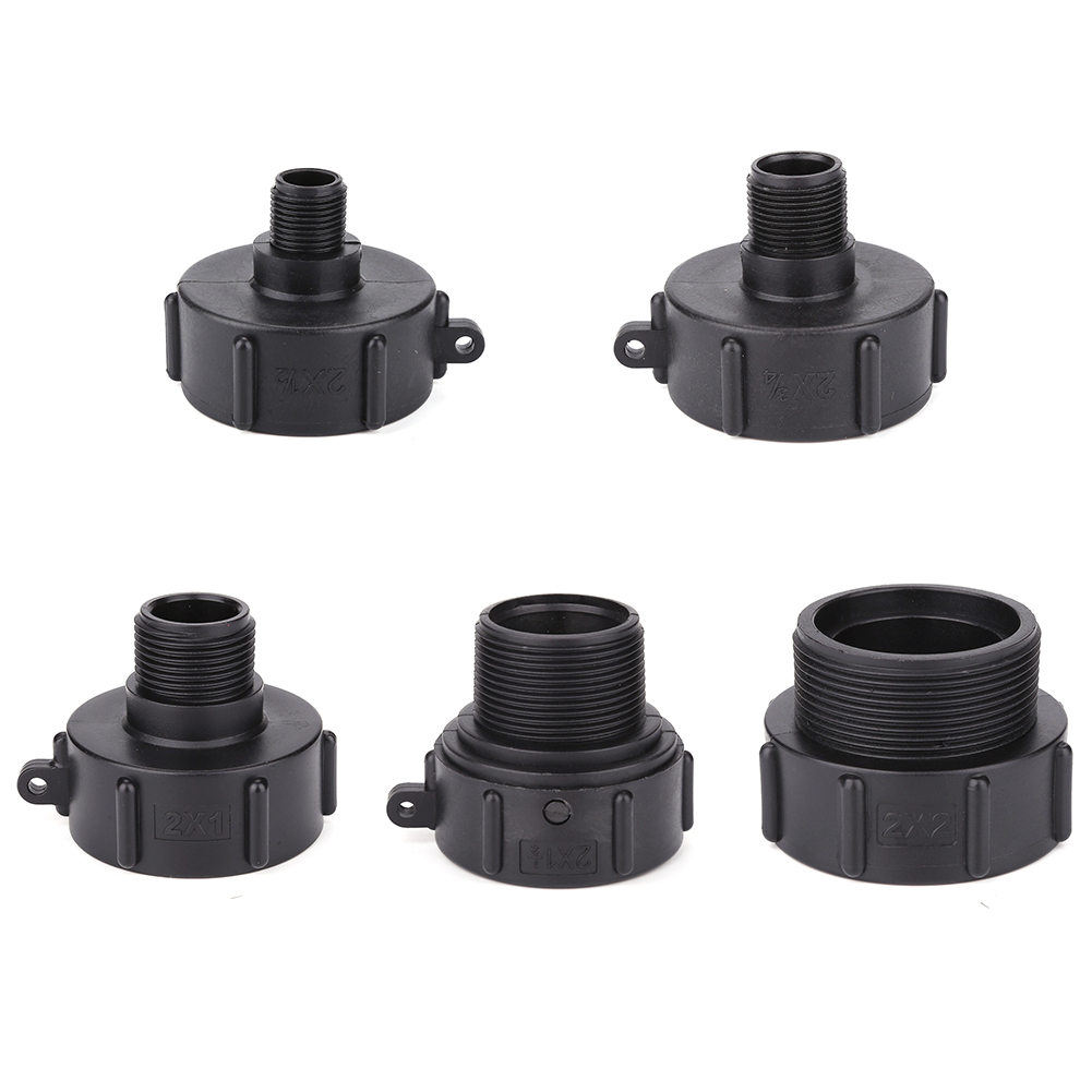 

Plastic IBC Tank Replacement Fittings Coarse Threaded Cap Water Tap Adapter, 2*3/4, 501 Original