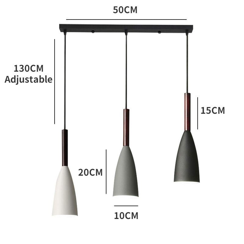 Modern Pendant Light Nordic Minimalist Hanging Lamp Dining Table Kitchen Island Lighting Fixture Dining Room