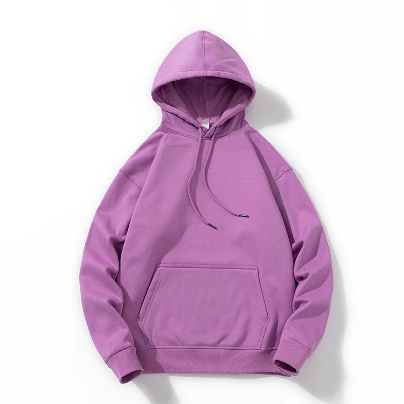 Solid Color Classic Basic Hoodie Unsiex