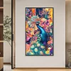 (40*70cm)DIY Full Square Drill Diamond Painting-Peacock
