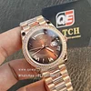 Rolex Day-Date 36 m128345rbr-0075 Rose Gold Brown Ombr&eacute; Dial Diamond Bezel (36mm) Super Clone