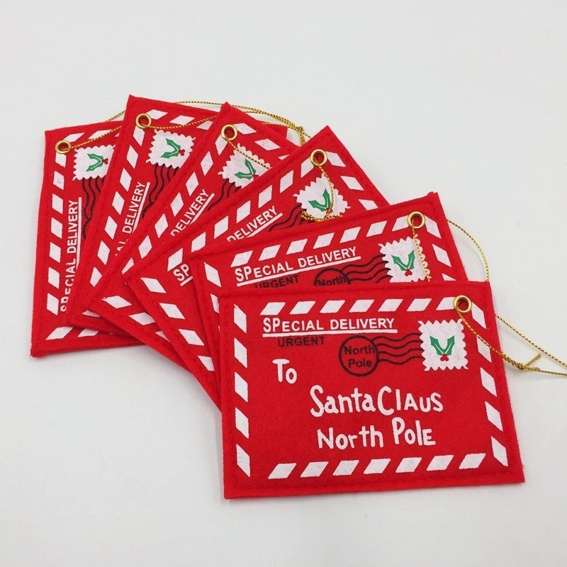 Christmas Fashion Letter Party Hanging Ornaments