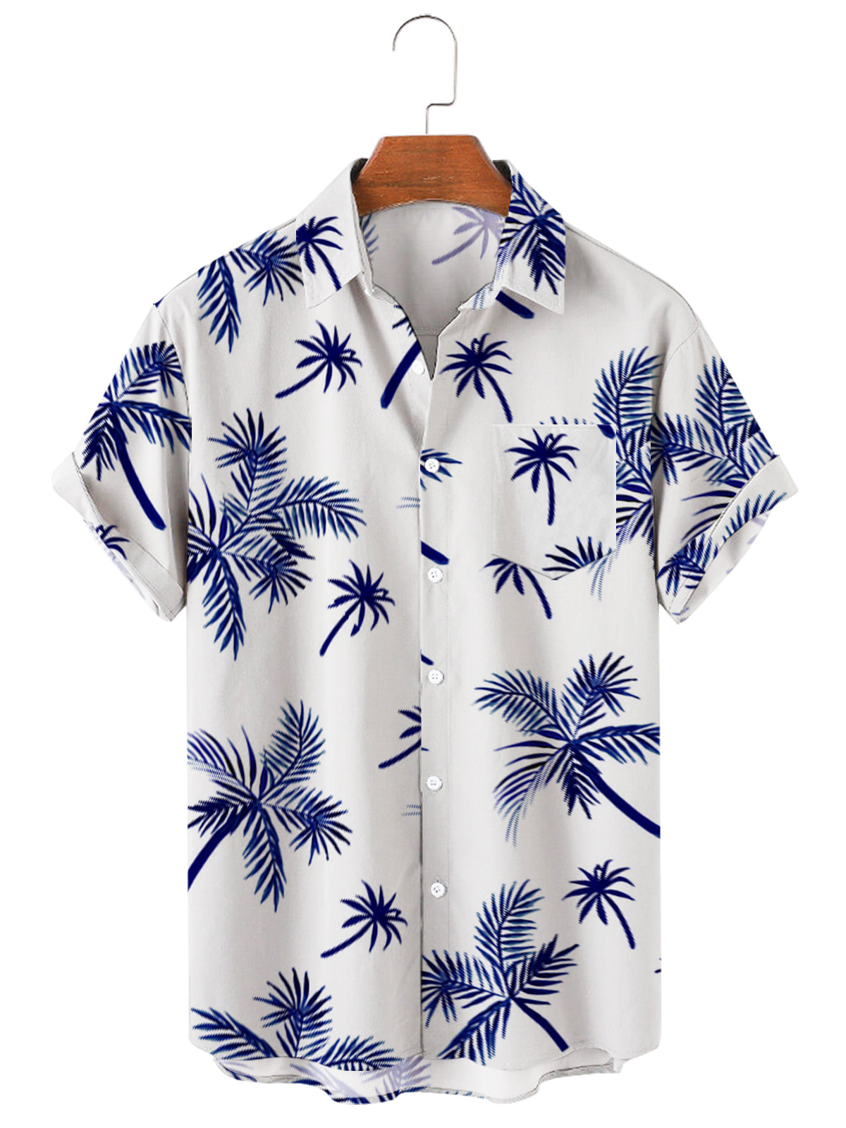 XLTHawaiian Casual Men's Large Short Sleeve Shirt PLUSCLOTHESMAN