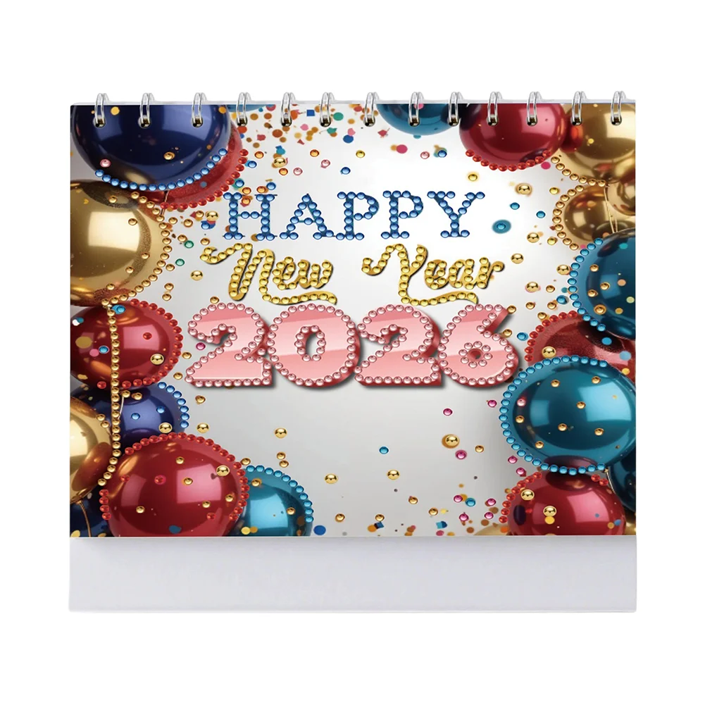 5D/DIY Diamond Painting Calendar Kit Partial Drill Diamond Art Paper Calendar
