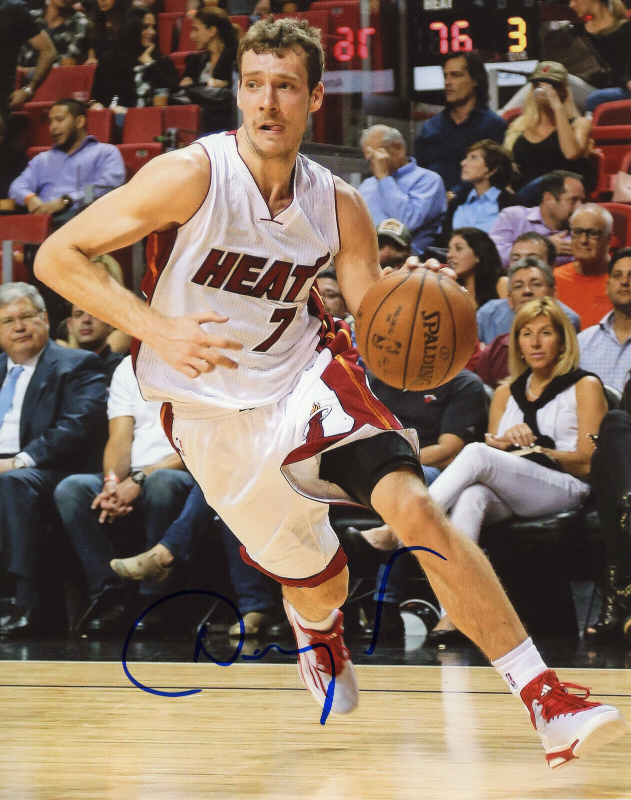Goran Dragic Autographed 8x10 Miami Heat#S1480