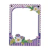 Floral Special Shape Diamond Painting Photo Frame Home Decor (Flower Purple)