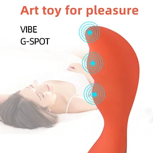 Alice-1 G-Spot Vibrator with 8 Frequency Modes Body Safe Silicone