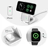 Folding 3 in 1 Wireless Charger 15W Fast Charging Magnetic Wireless Charging Station With LED Clock And Power Display Function