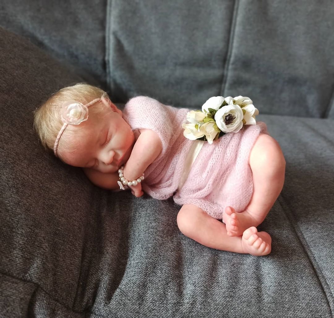 12'' Real Everleigh, Cute Realistic Reborn Soft Baby Dolls 2022