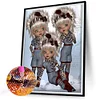 Diamond Painting-DIY Full Round Drill Doll