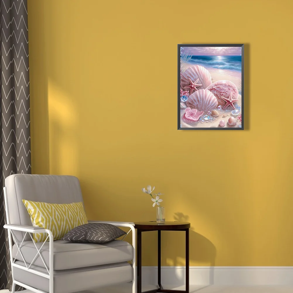 Diamond Painting - Full Round Drill - Beach(30*40cm)