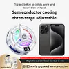 Magnetic/Back-clip Mobile Phone Semiconductor Cooling Radiator Phone Cooler