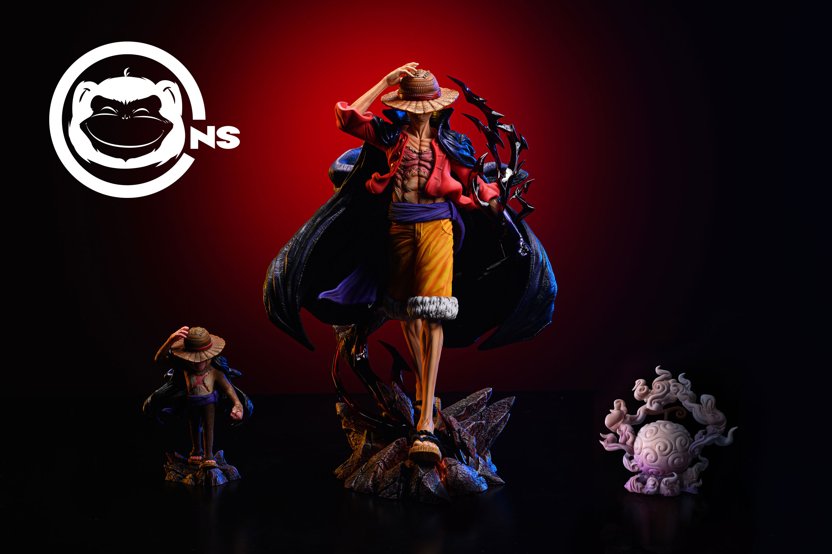 POP Scale Four Emperors Monkey D. Luffy ONE PIECE Resin Statue CNS Studios [PreOrder]