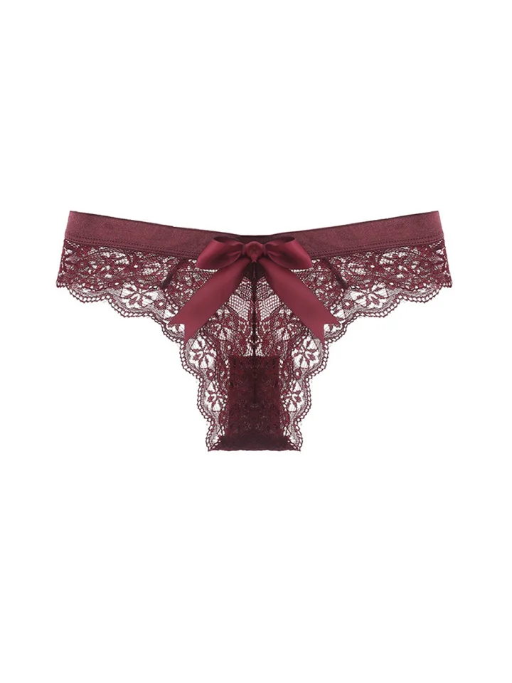 Lace Sexy Bow Panties