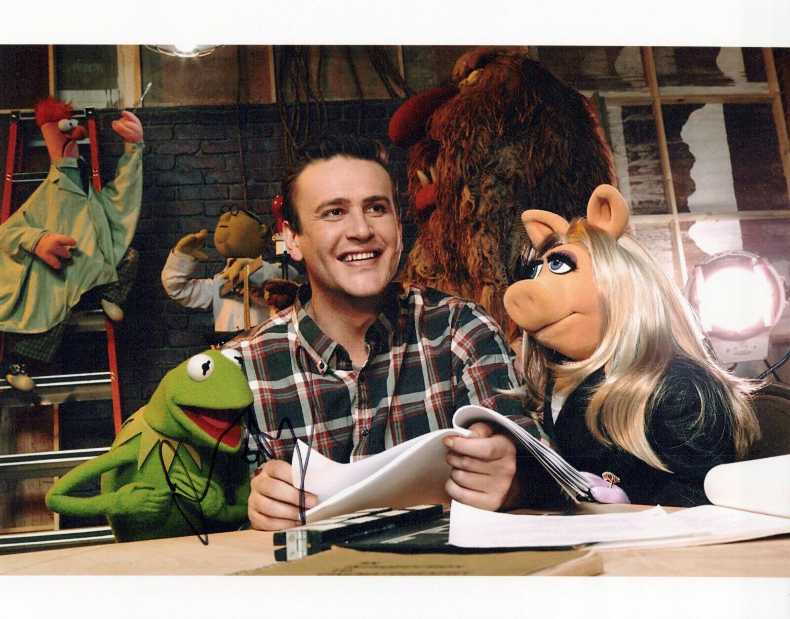 Jason Segel The Muppets autographed Photo Poster painting signed 8x10 #1 Gary Sesame Street