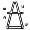 Universel Multi Angle de Mesure R&egrave;gle Pliable