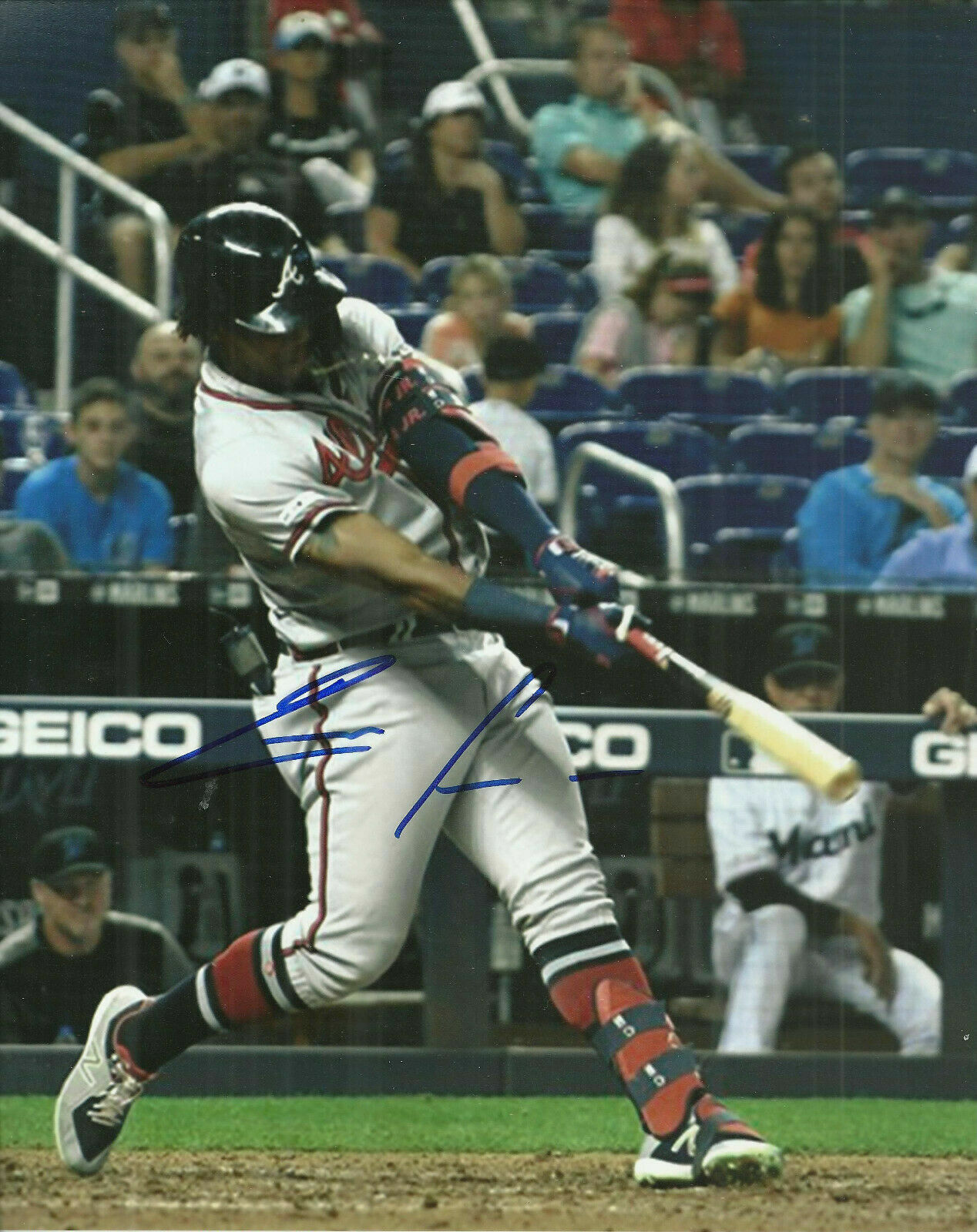 Ronald Acuna Jr Autographed Signed 8x10 Photo Poster painting ( Braves ) REPRINT ,