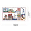 (Counted/Stamped)Seaside Impression-14CT Cross Stitch 41*25cm/16.14*9.84in