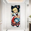 (30*75cm)Girl -  Full Round Drill Diamond Painting