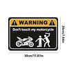 Warning - Metal Tin Signs(8*12Inch)