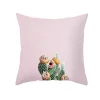 Green Plants Printed Home Living Creative Sofa Cushion Pillow Cover