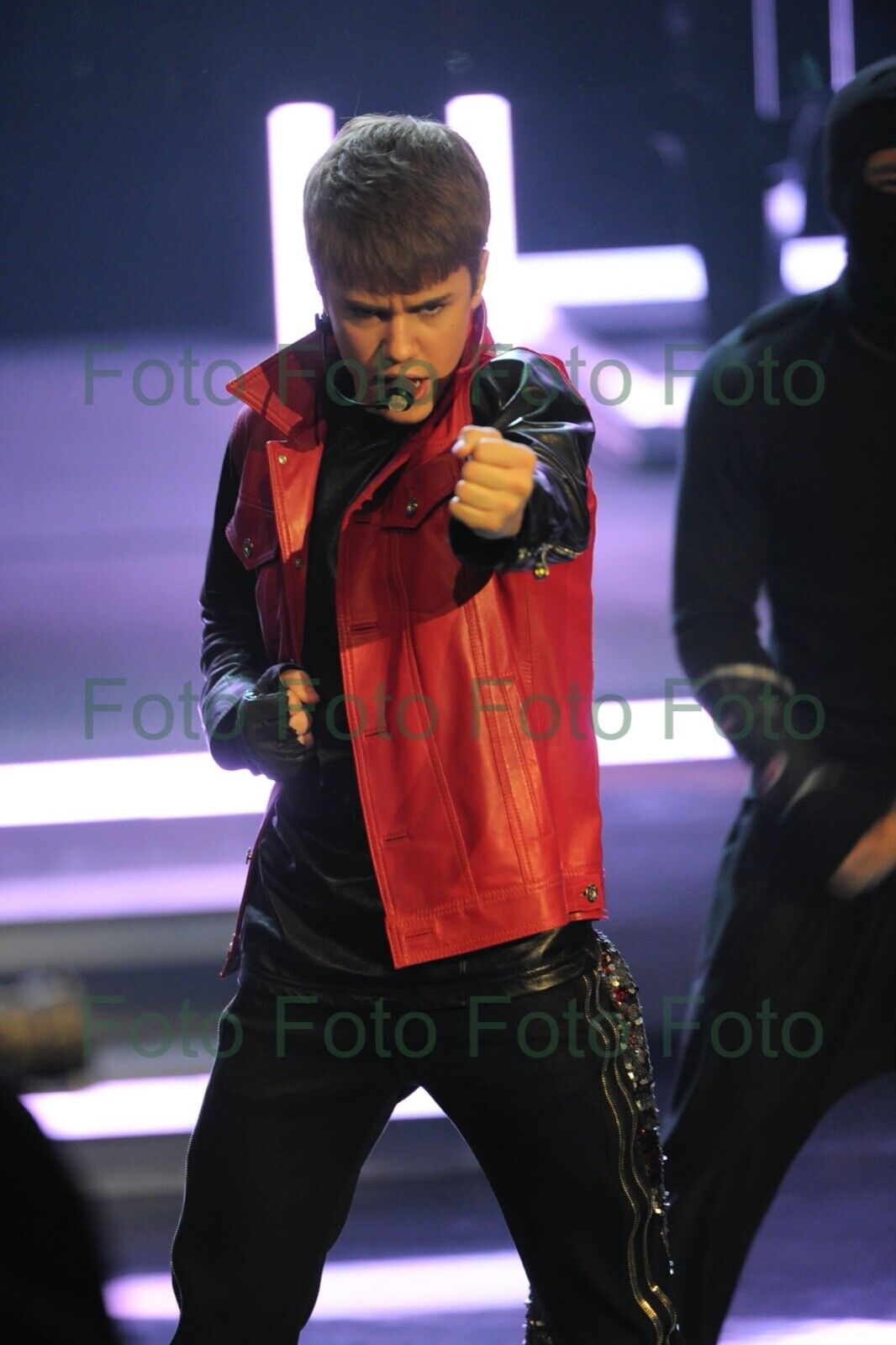 Justin Bieber Pop R&B Musik Foto 20 x 30 cm ohne Autogramm (Be-2