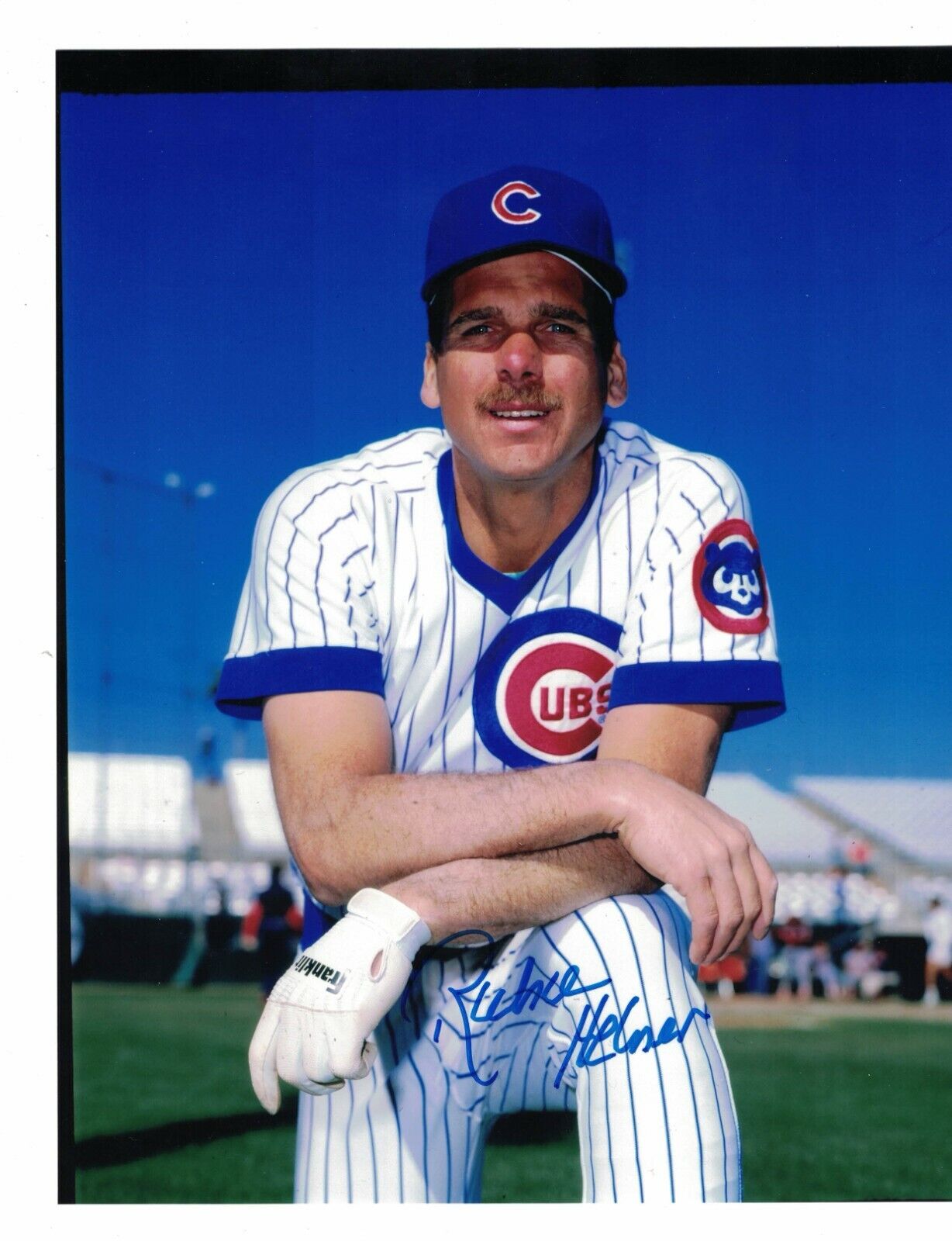 Richie Hebner Chicago Cubs Signed 8 x 10